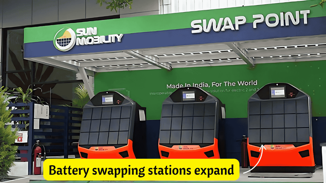 Battery swapping stations expand ho rahe EV users ke liye easy option