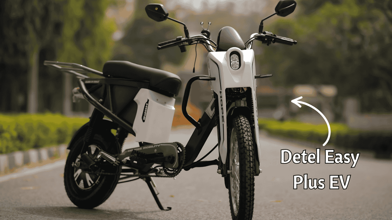 Detel Easy Plus budget EV scooter for daily commute launching soon