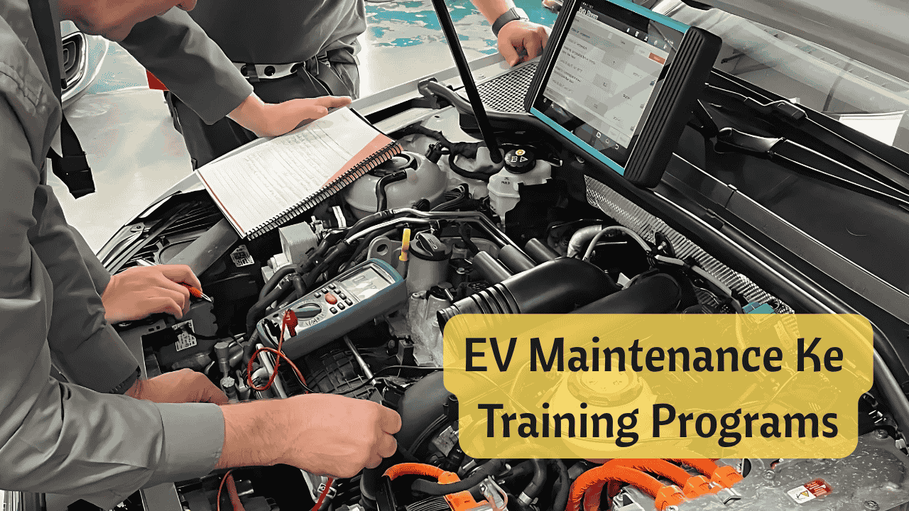 EV maintenance ke training programs naye career opportunities ke liye