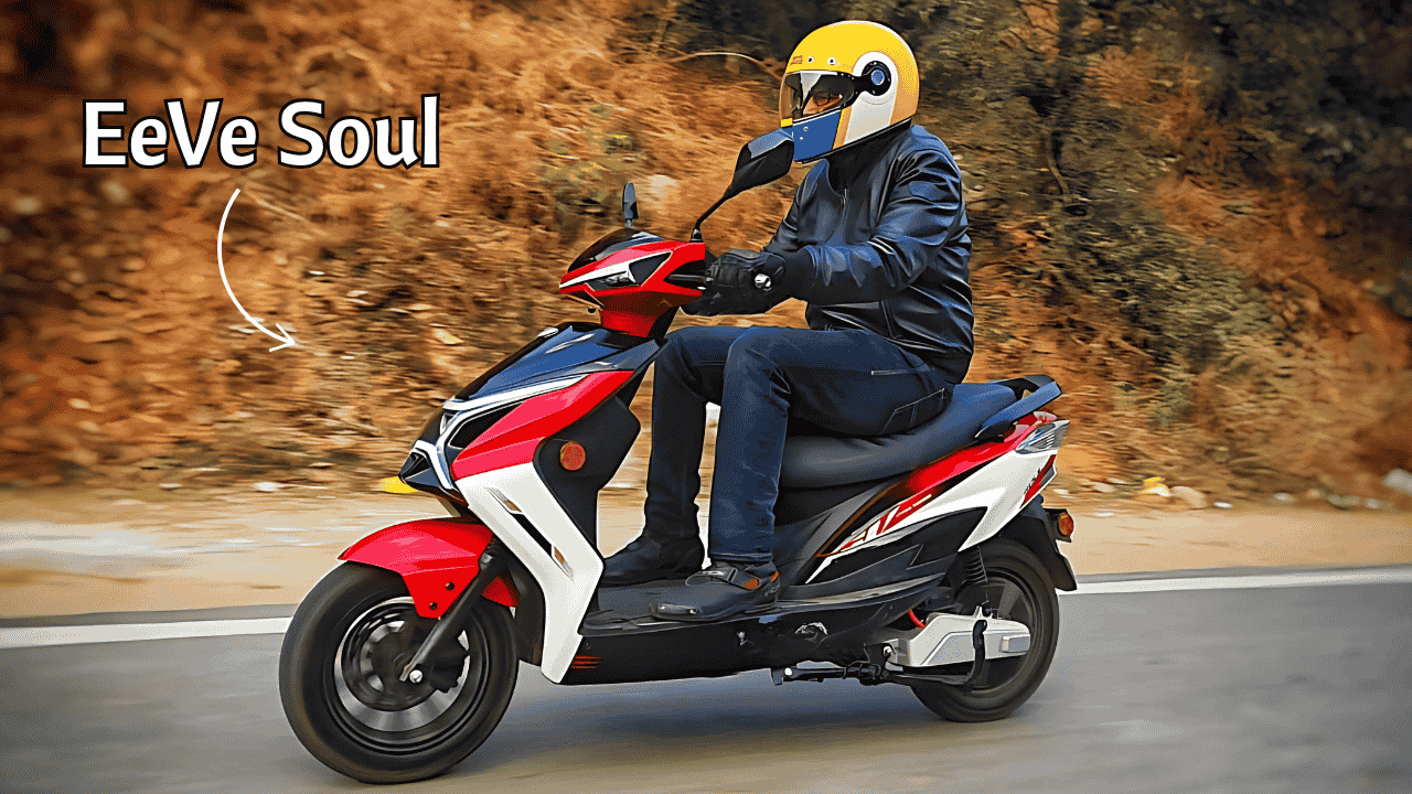 EeVe Soul stylish electric scooter with 120 km range launching urban riders excited