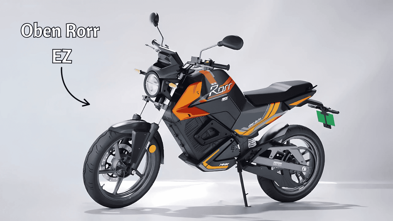 Oben Rorr EZ electric bike stylish look aur performance ke saath