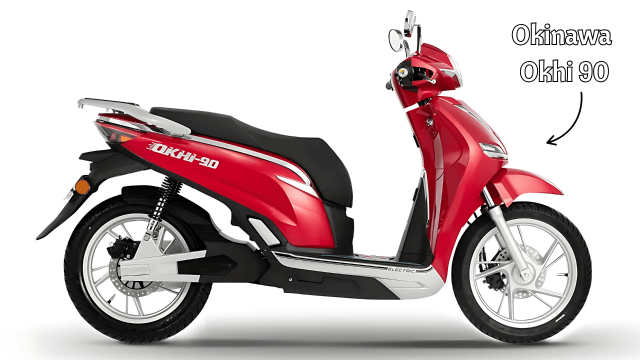Okinawa Okhi 90 high speed electric scooter with 160 km range launching