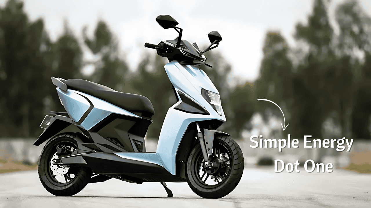 Simple Energy Dot One compact electric scooter with long range and stylish design coming