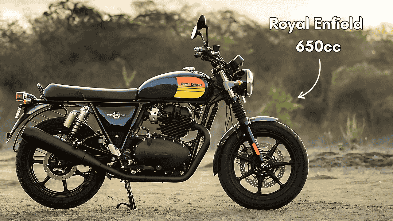 Royal Enfield 650cc bike powerful performance aur heavy look ke saath